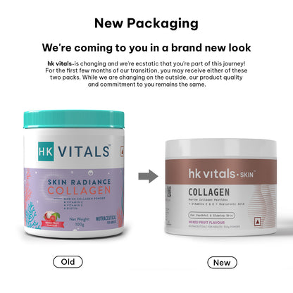 HealthKart HK Vitals Skin Radiance Collagen Supplement with Biotin,100 g | HK Vitals at Broadway