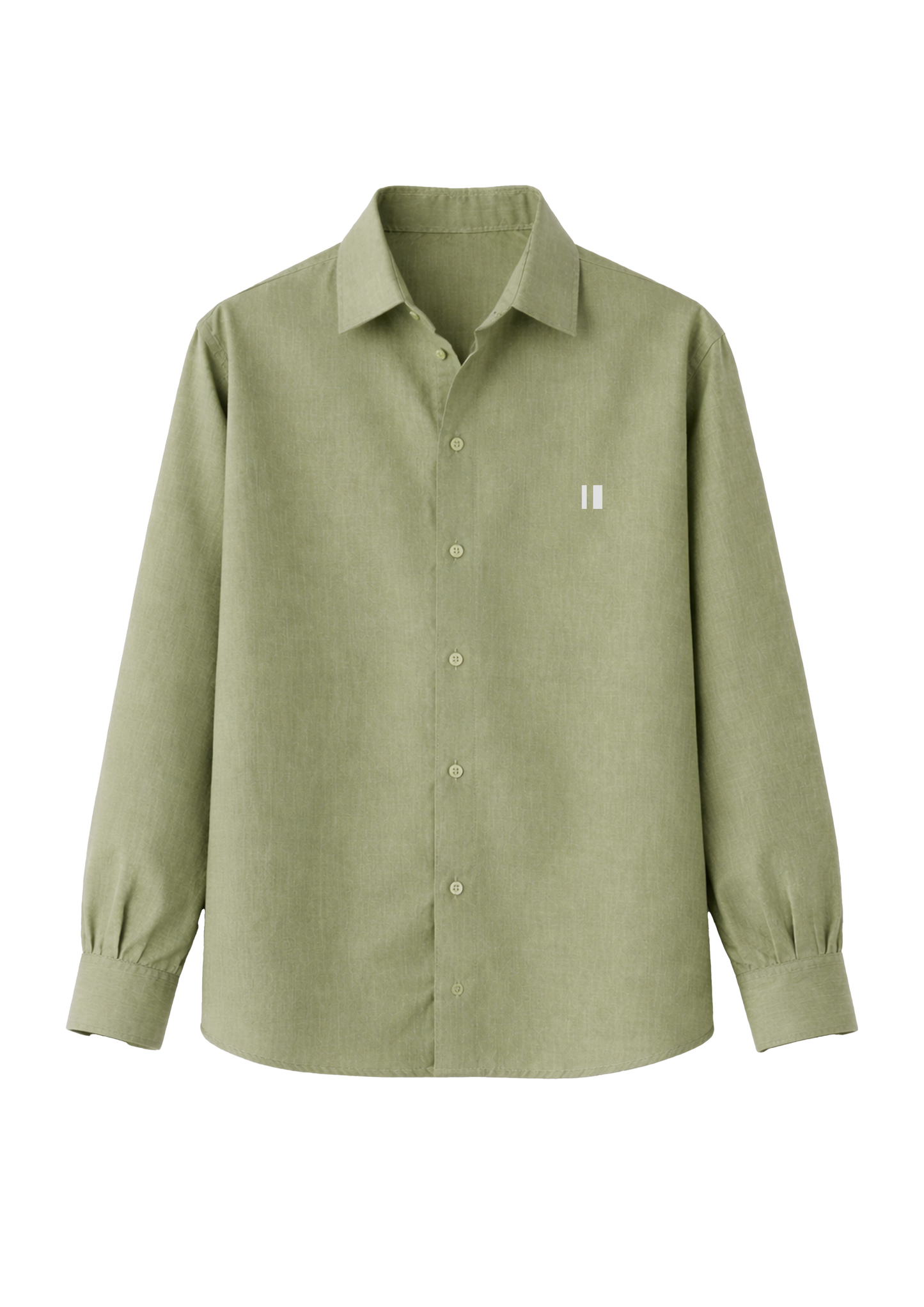 Chapter2Drip Olive linen shirt (Jr)
