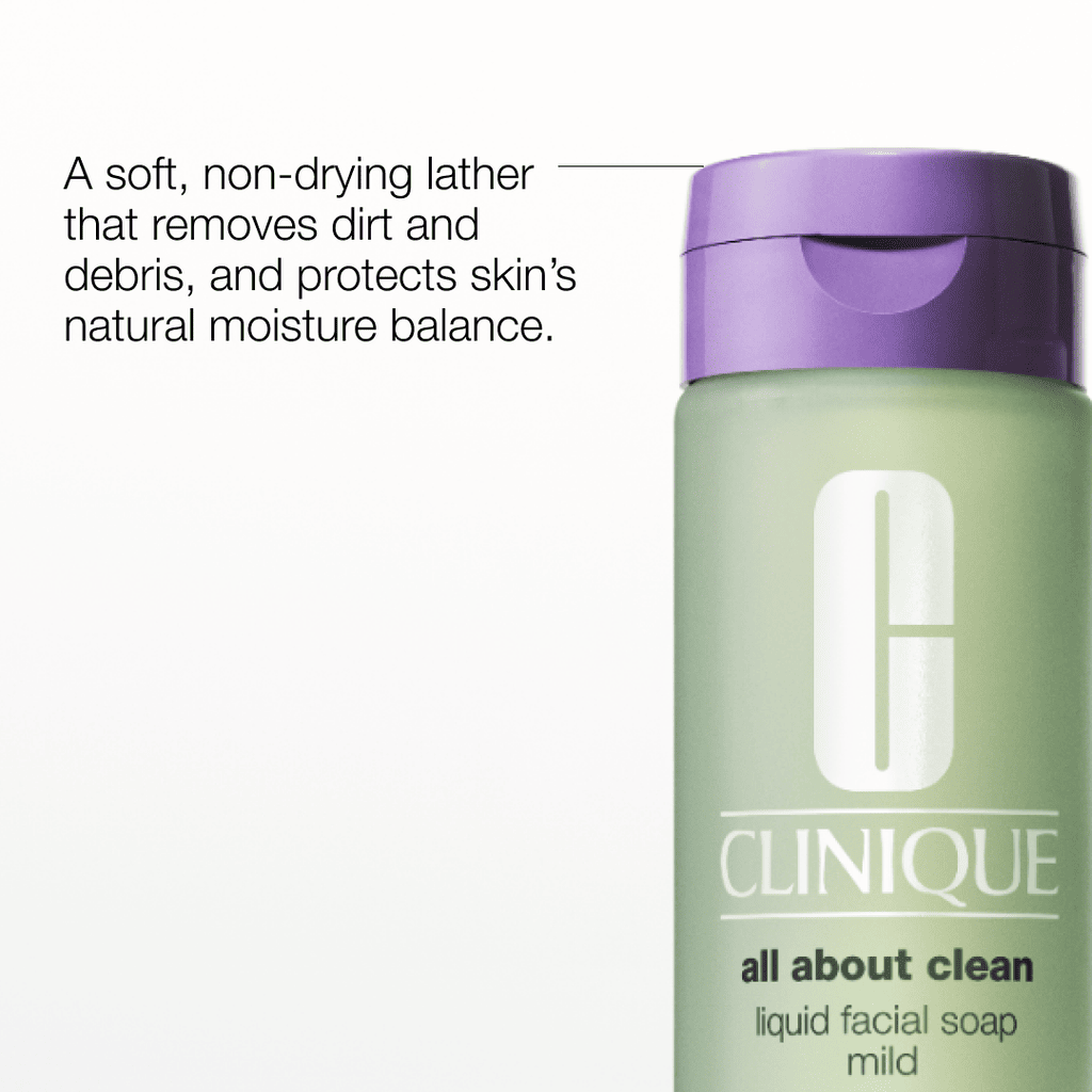 Liquid Facial Soap Mild  - 200 ml | CLINIQUE at Broadway