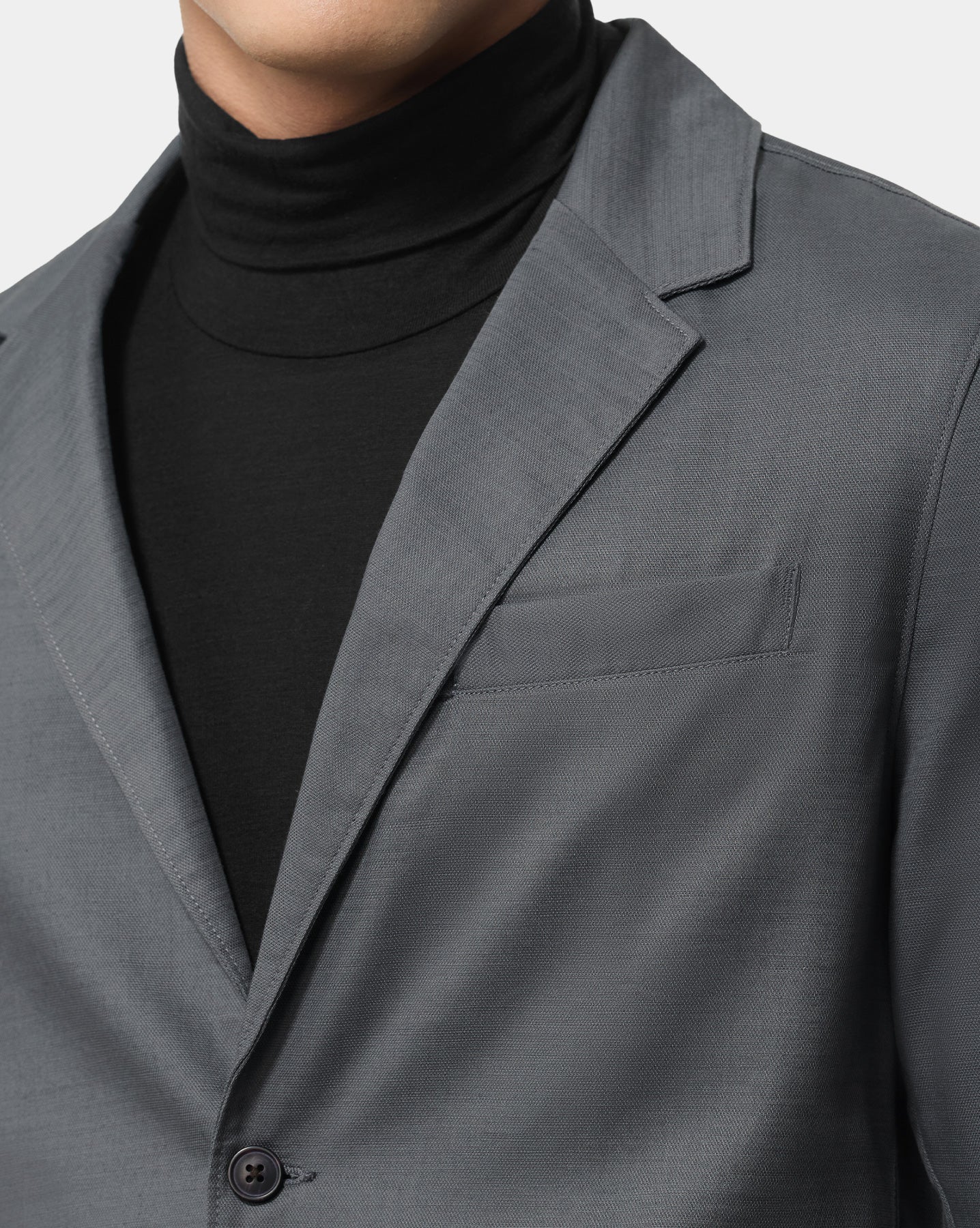 The Effortless Blazer Dark Grey
