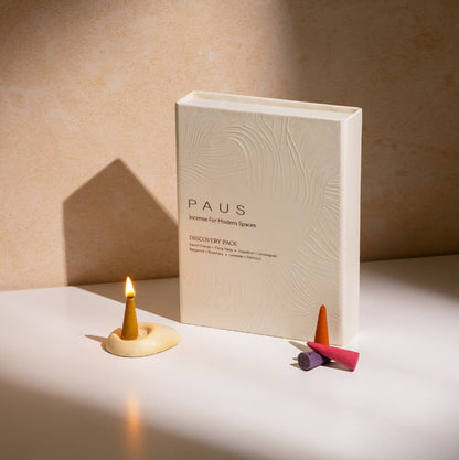 DISCOVERY PACK | Entire collection of mood-enhancing incense cones in a box