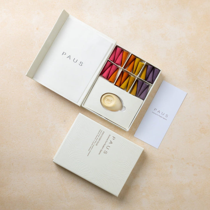 DISCOVERY PACK | Entire collection of mood-enhancing incense cones in a box