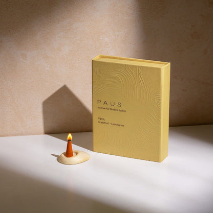 VIVA | Grapefruit + Lemongrass mood-enhancing incense cones | Mood: Energy, Joy, Uplift