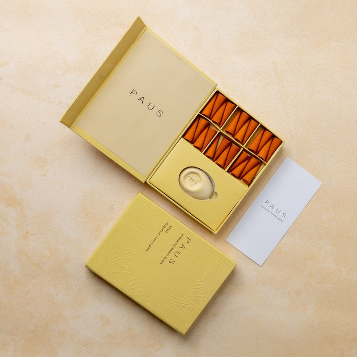 VIVA | Grapefruit + Lemongrass mood-enhancing incense cones | Mood: Energy, Joy, Uplift