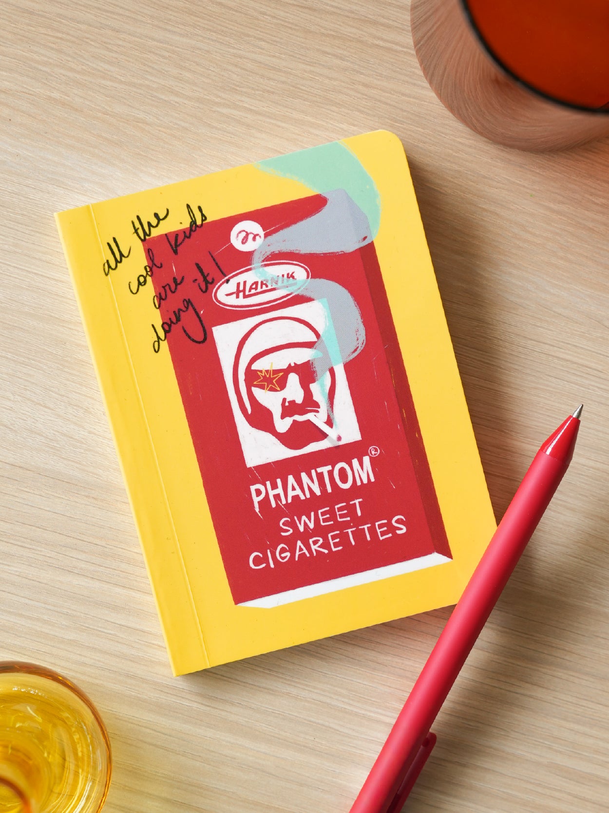 Phantom Cigarettes | A6 Pocket Notebook | Aligning Dots at Broadway