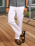 Solid White Lounge Trousers | Kingdom Of White at Broadway