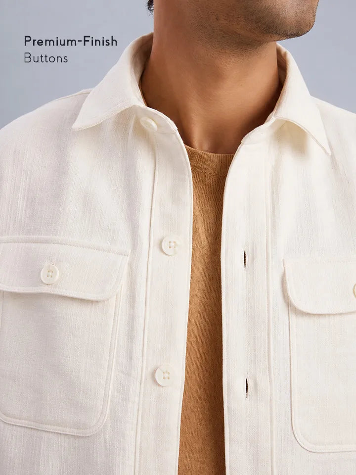 Meridian Cotton Shacket