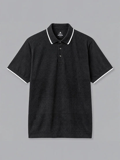 Script 100% Cotton Polo Tshirt