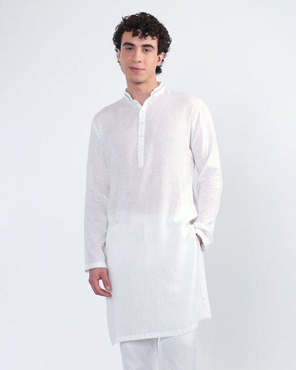 Vidur Lyocell Linen Kurta