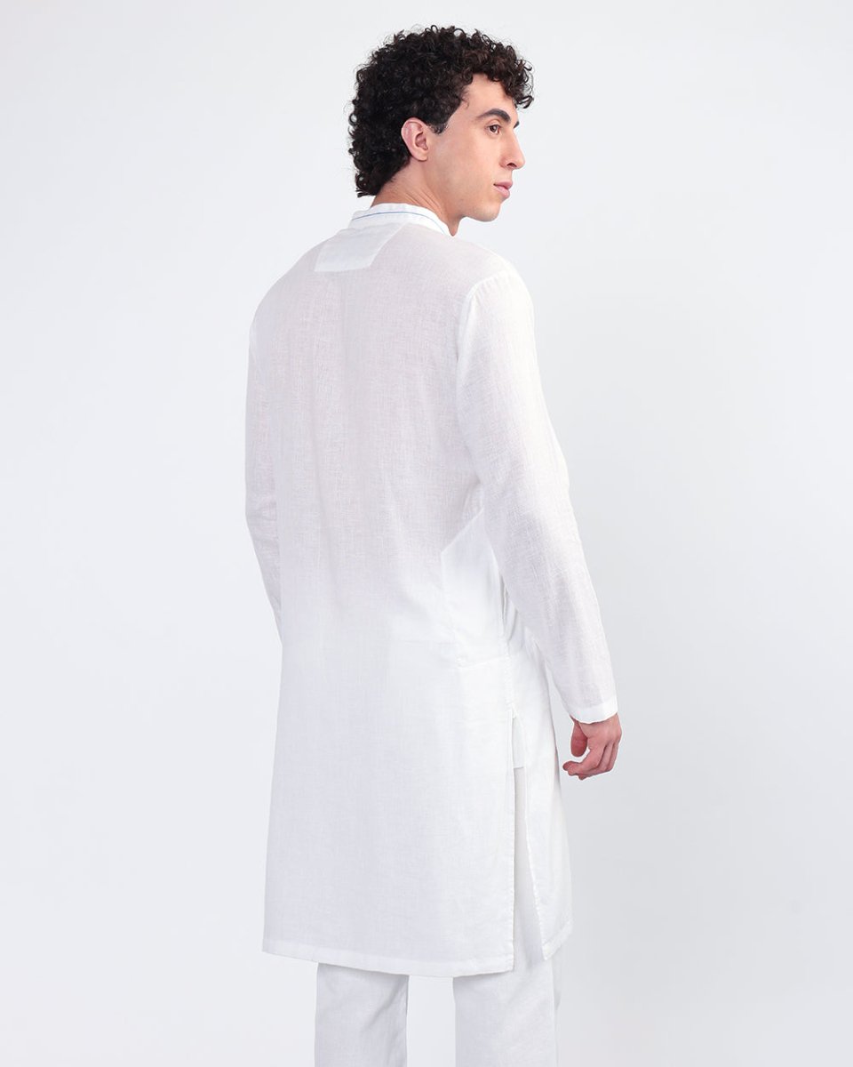 Vidur Lyocell Linen Kurta