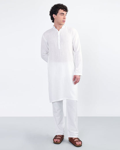 Vidur Lyocell Linen Kurta