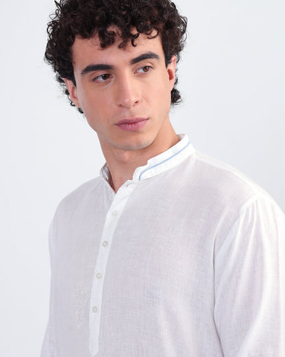 Vidur Lyocell Linen Kurta