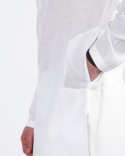 Vidur Lyocell Linen Kurta