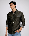Carbon 100% Tencel Black Shirt