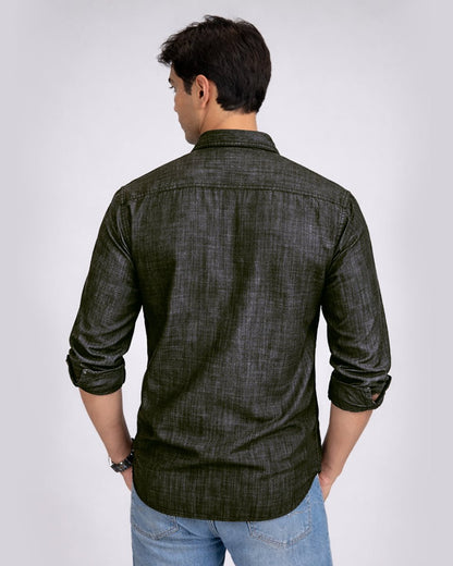 Carbon 100% Tencel Black Shirt
