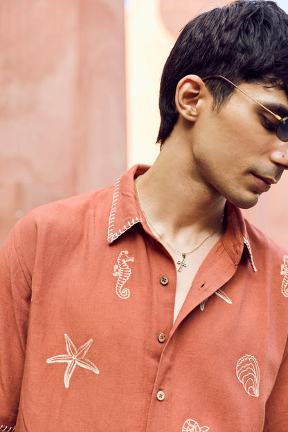 Sandy Shore Shirt | PrimalGray at Broadway