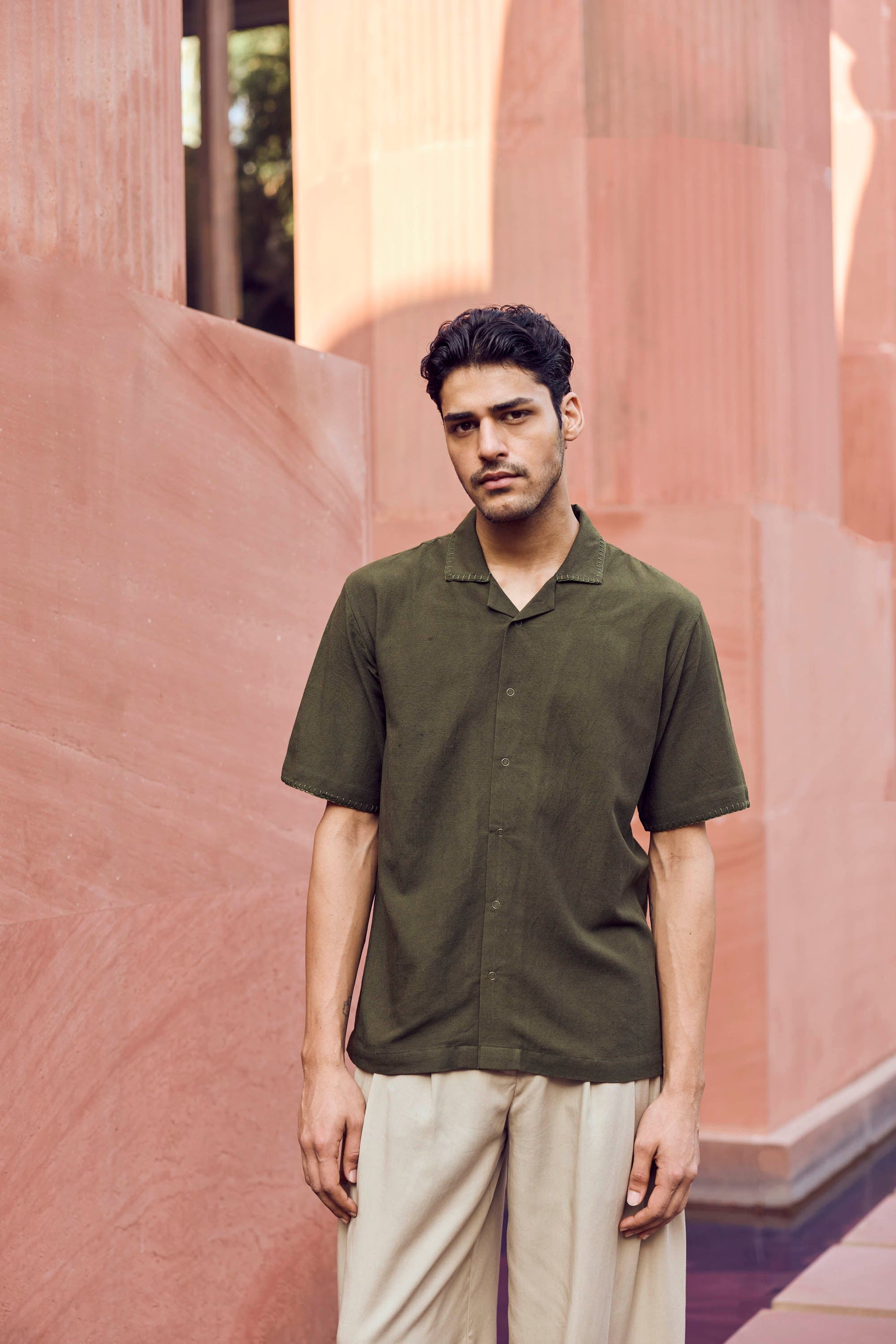 Capri Club Shirt | PrimalGray at Broadway