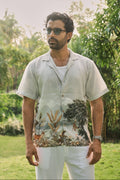 Jungle Vista Vibes Cuban Collar Shirt | Hamptons at Broadway