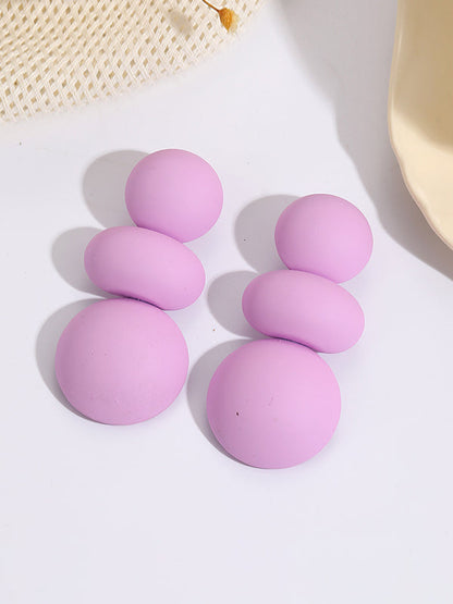 PINK LADYBUG STATEMENT EARRINGS | De Novoo at Broadway