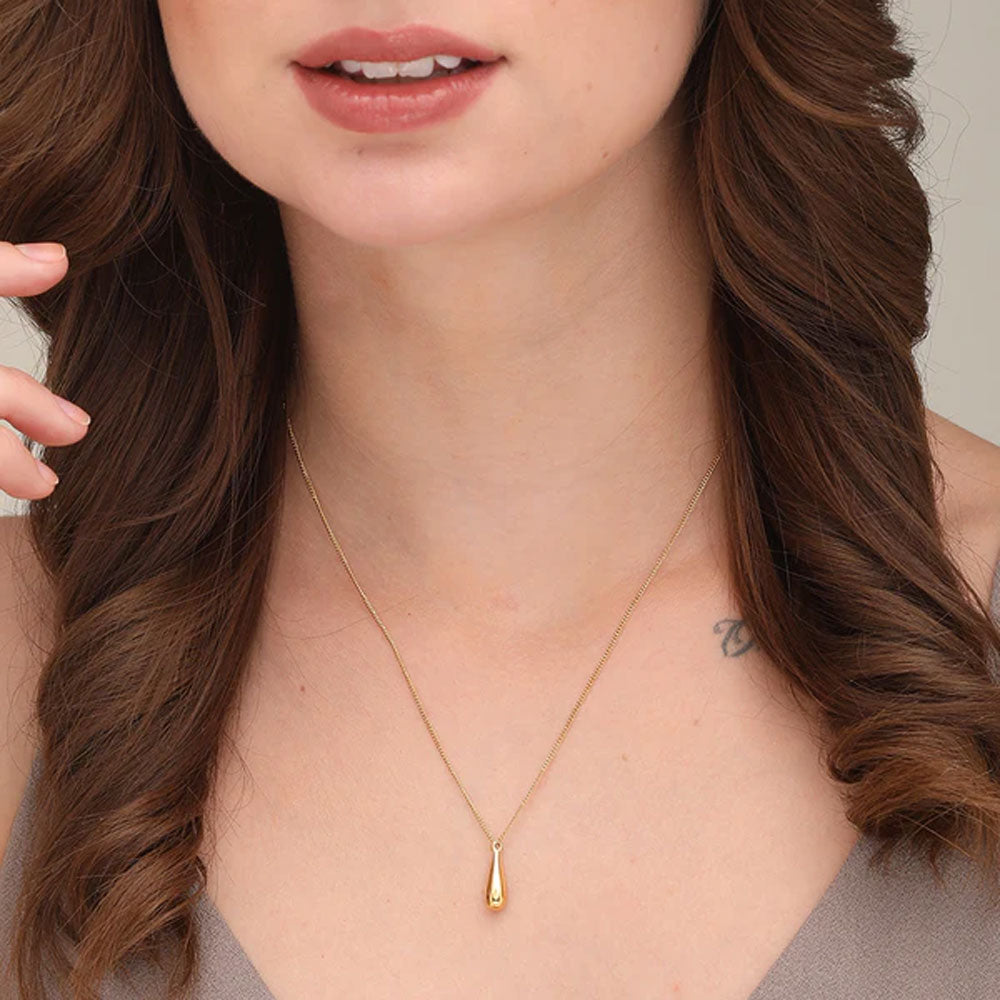 Thin Drop Necklace