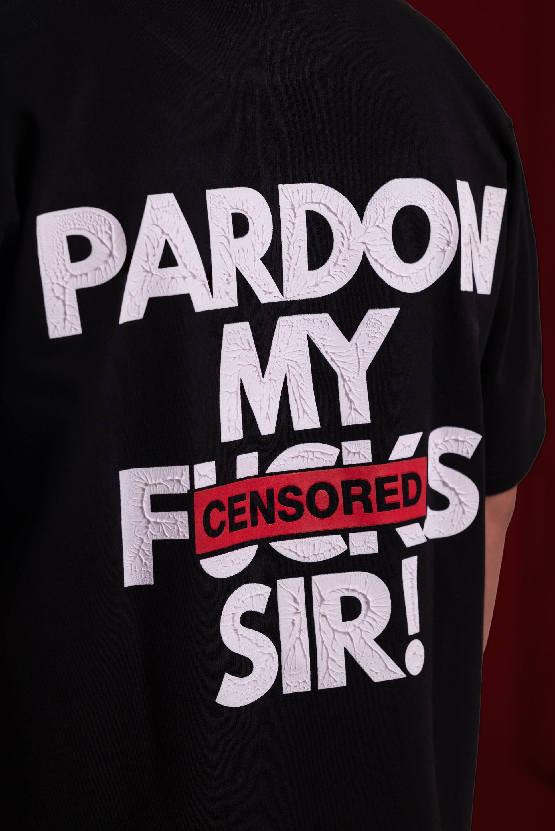 pardon my f*#ks, sir! - black. | sorta at Broadway
