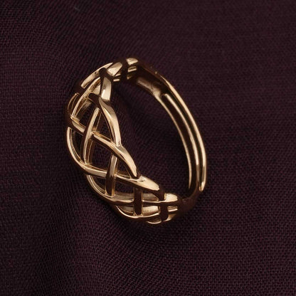Interlocking Gold Ring