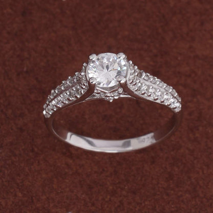 Crimson Love 925 Silver Ring
