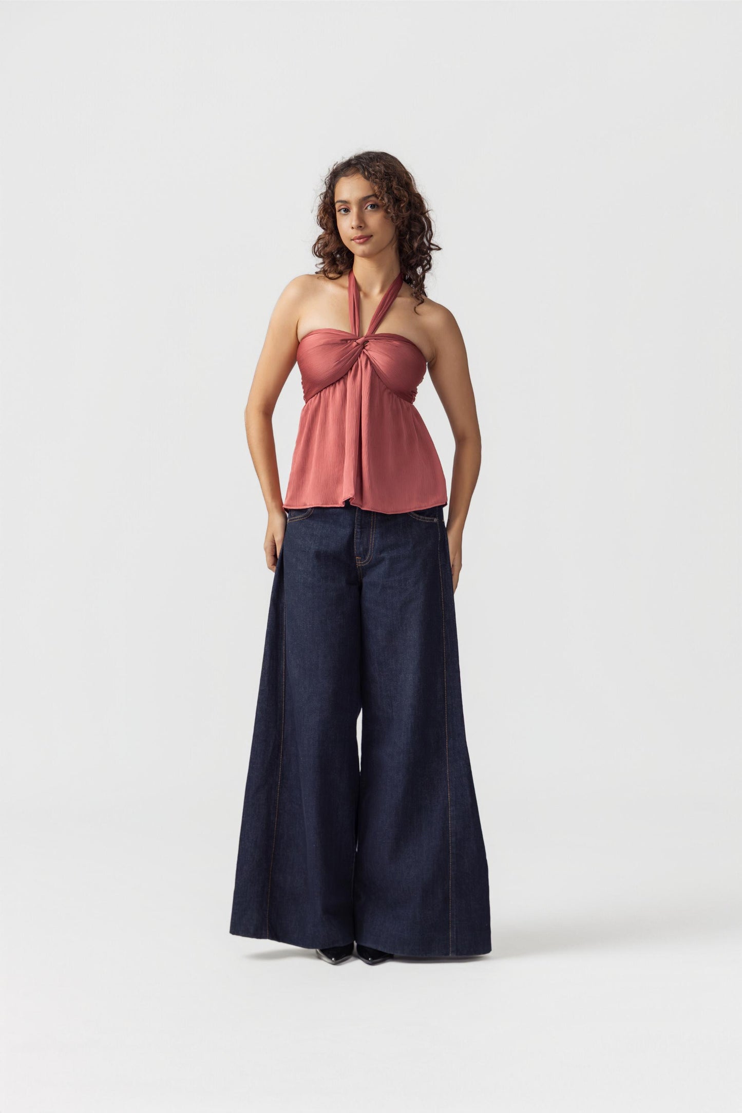 Halter Knot Top