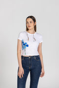SHORT TEE HIMALAYAN POPPY | Past Modern at Broadway