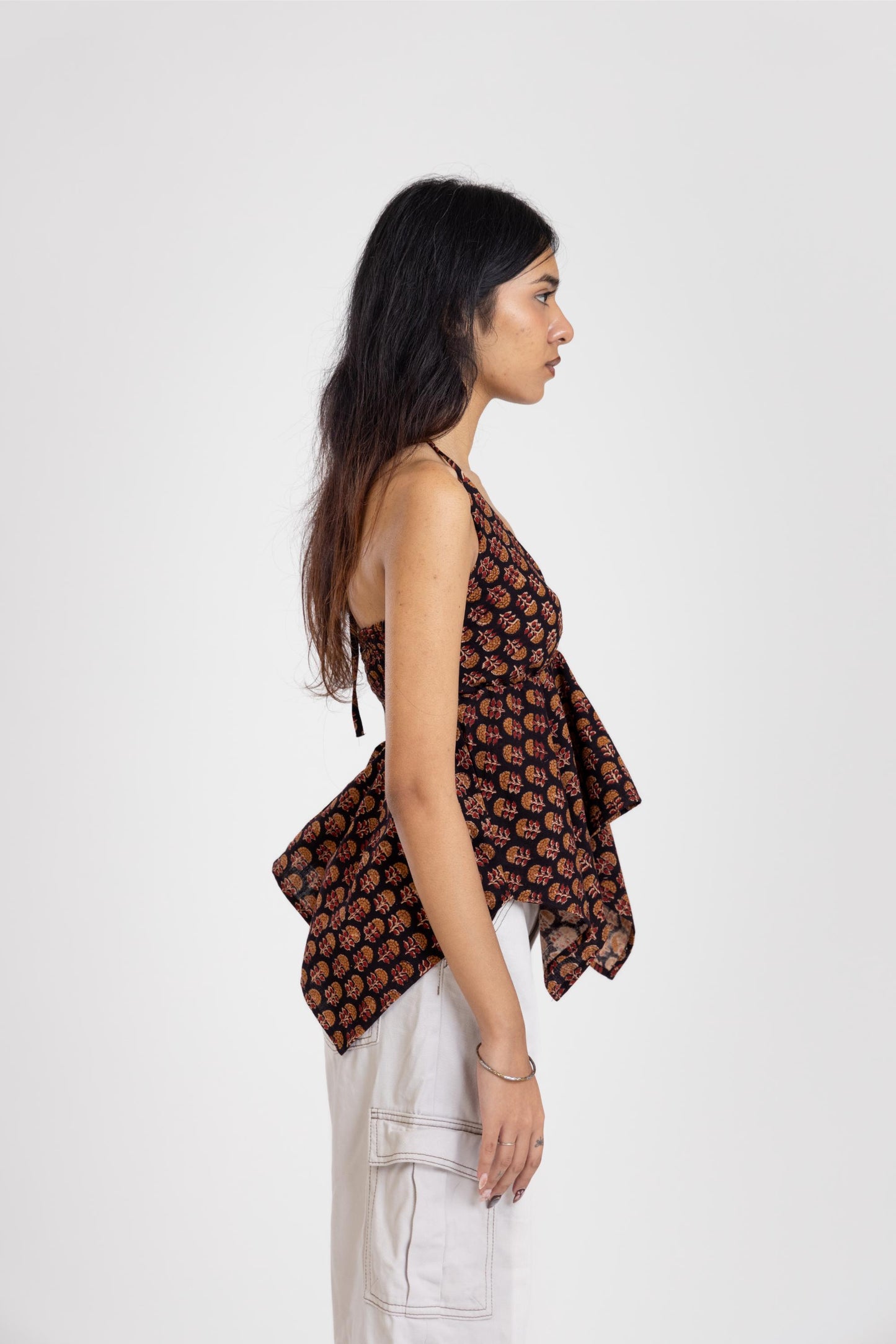 Halter Top With Necktie