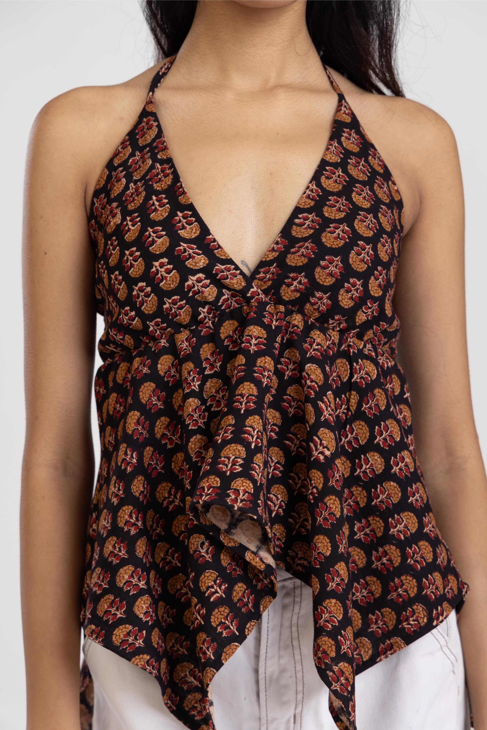 Halter Top With Necktie | Past Modern at Broadway