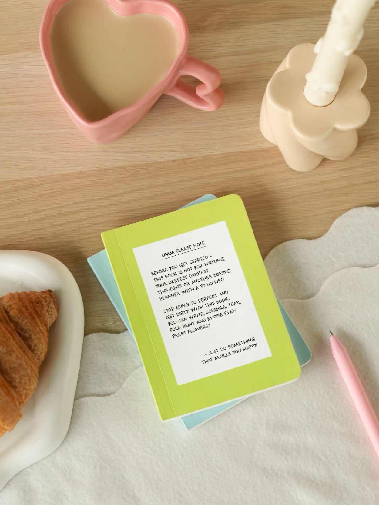 Please Note | A6 Pocket Notebook | Aligning Dots at Broadway