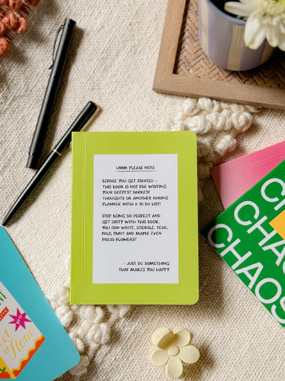 Please Note | A6 Pocket Notebook | Aligning Dots at Broadway