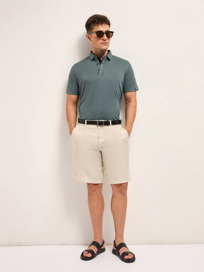 Men's Solid Slim Fit Performance Polo POL-CAPTON-GR