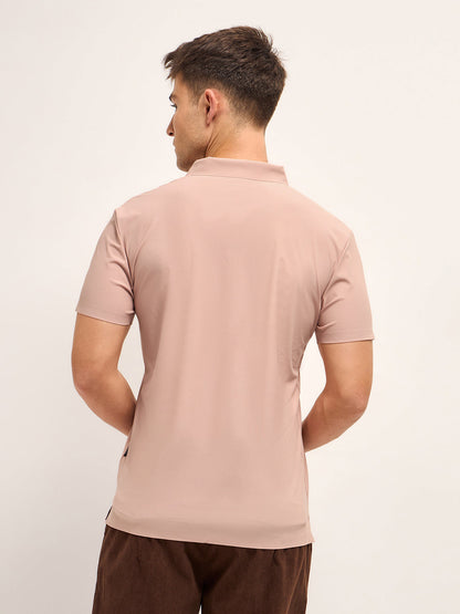 Men's Solid Slim Fit Quick Dry Performance Polo POL-FERNOA-PK