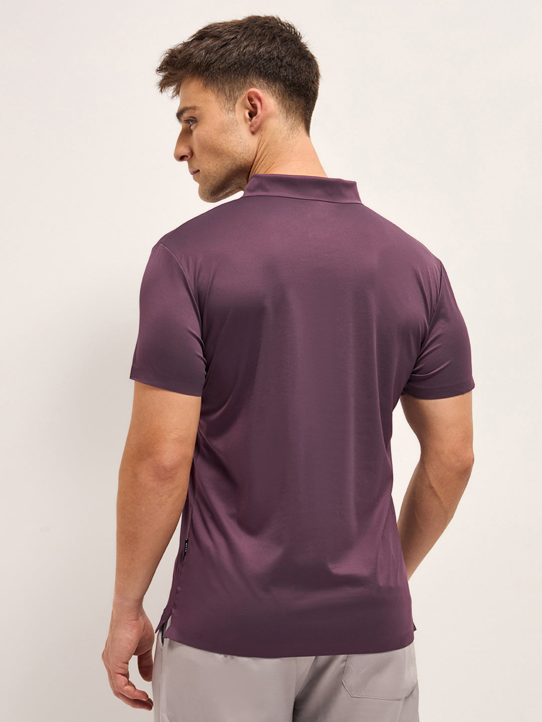 Men's Solid Slim Fit Performance Polo POL-HAMKO-PL