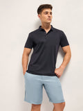 Men's Solid Slim Fit Performance Polo | Bear House at Broadway