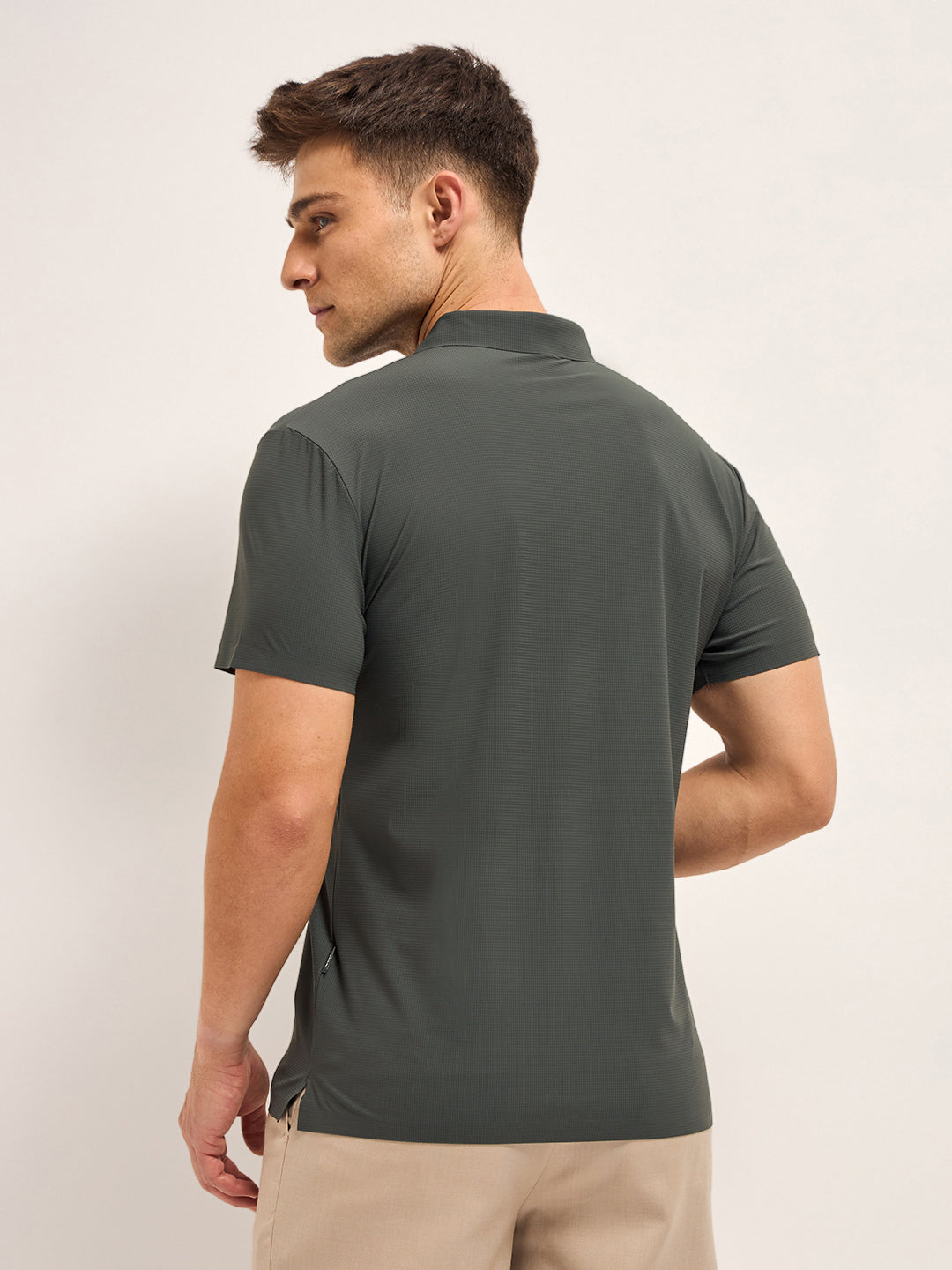 Men's Solid Quick Dry Slim Fit Performance Polo POL-REFREN-TL