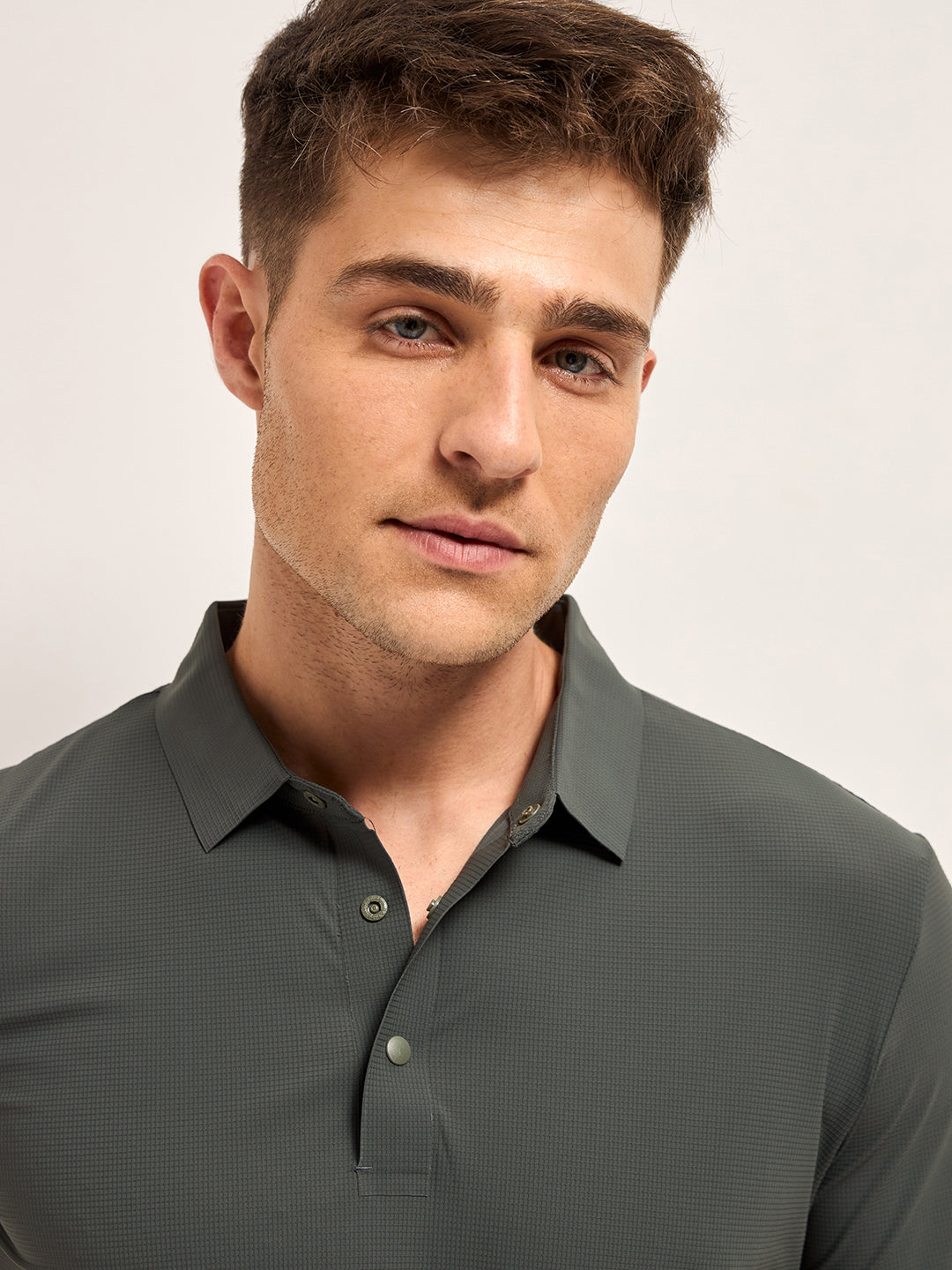 Men's Solid Quick Dry Slim Fit Performance Polo POL-REFREN-TL