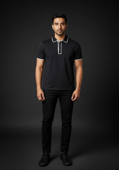 The Velvet Hour Liquid Polo Black | OUTERWORLD at Broadway