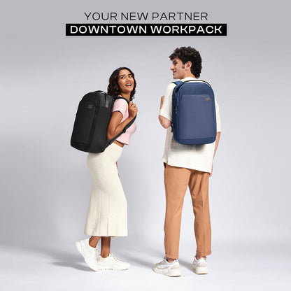 Downtown Workpack -Blue-Large | Urban Jungle at Broadway
