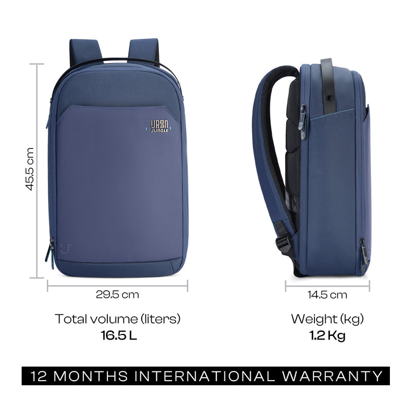 Downtown Workpack -Blue-Large | Urban Jungle at Broadway