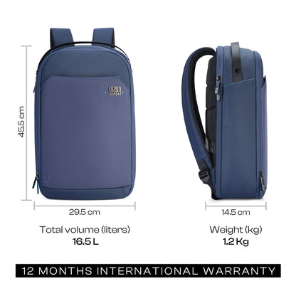 Downtown Workpack -Blue-Large | Urban Jungle at Broadway