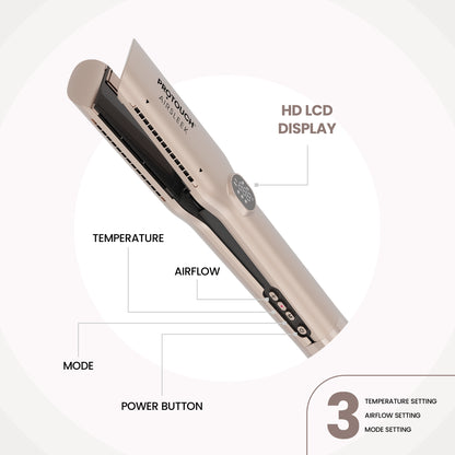 Protouch Air Sleek 2-In-1 Hair Straightener