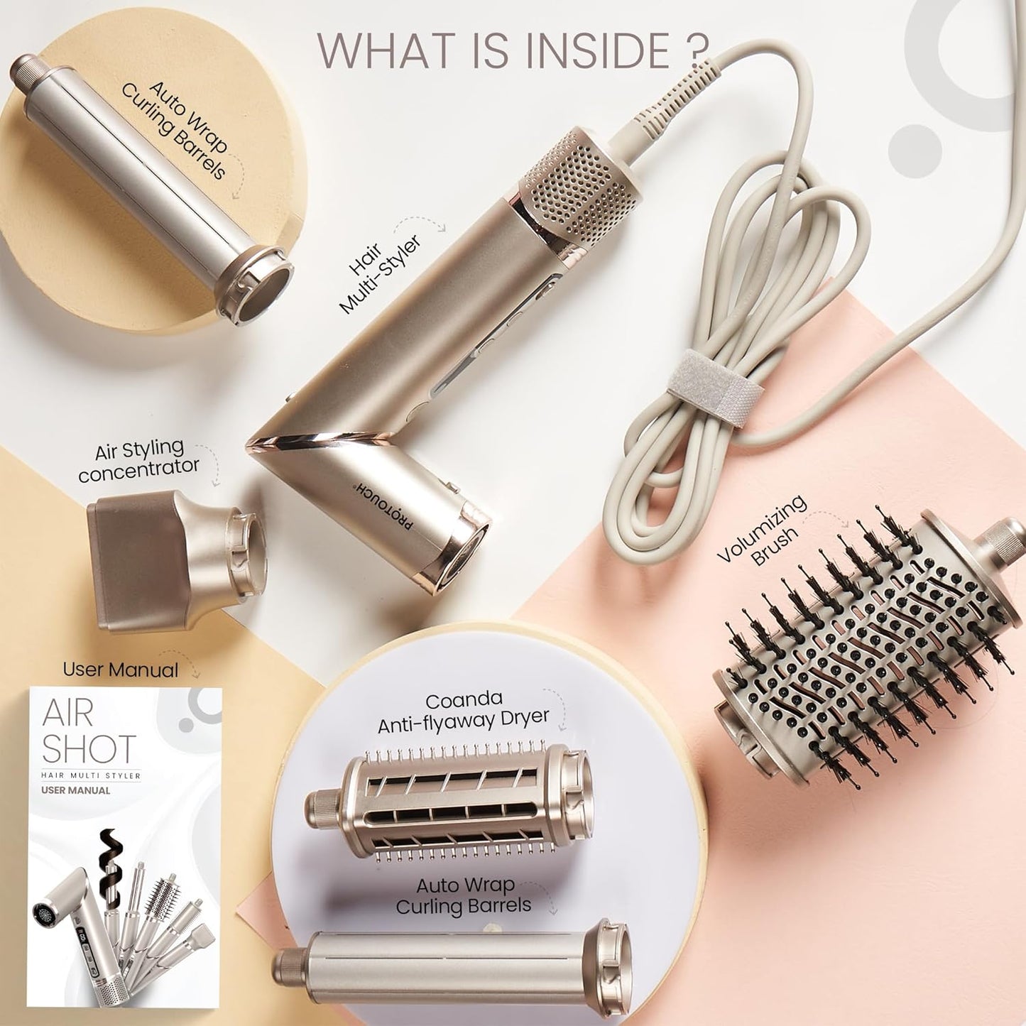 Protouch Air Shot Hair Multi Styler | Protouch at Broadway