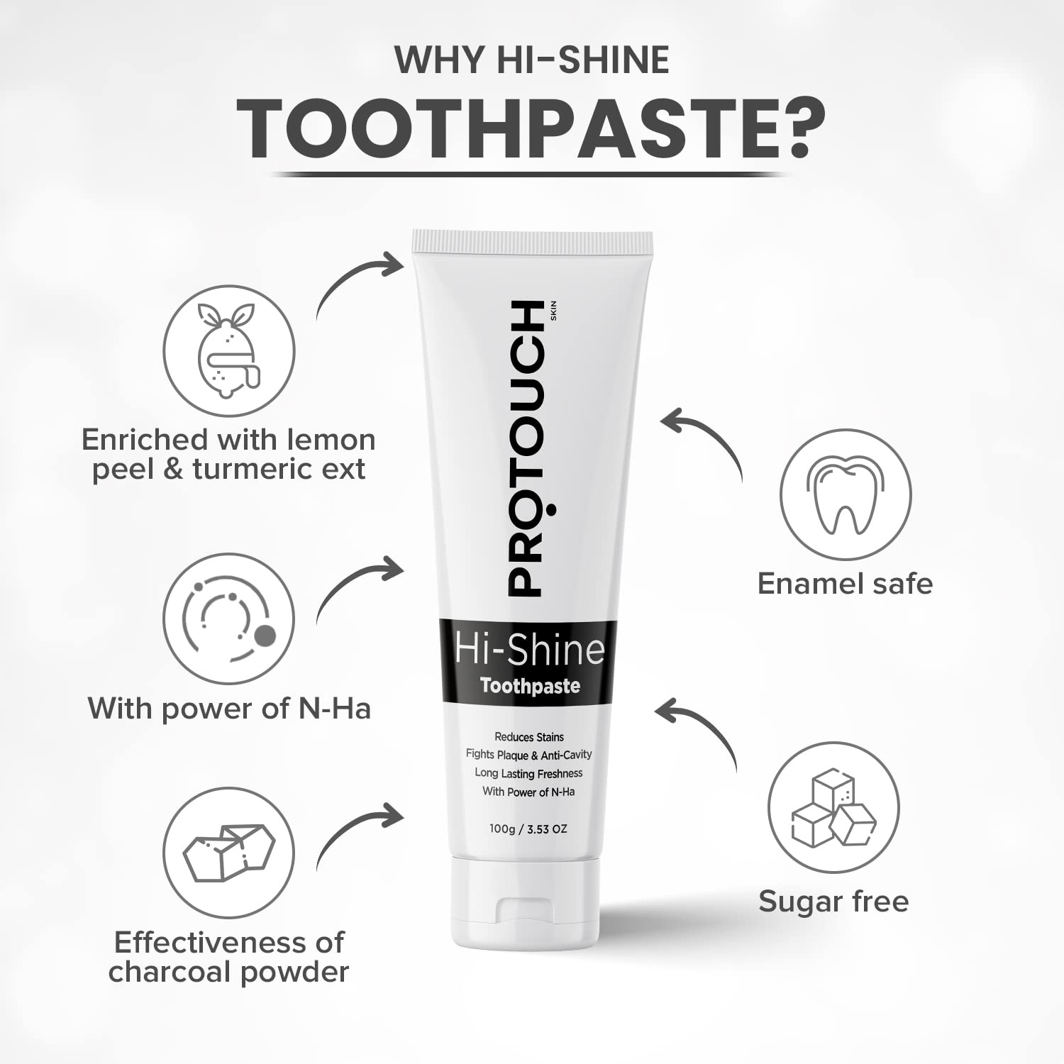 PROTOUCH Hi Shine Toothpaste | Protouch at Broadway