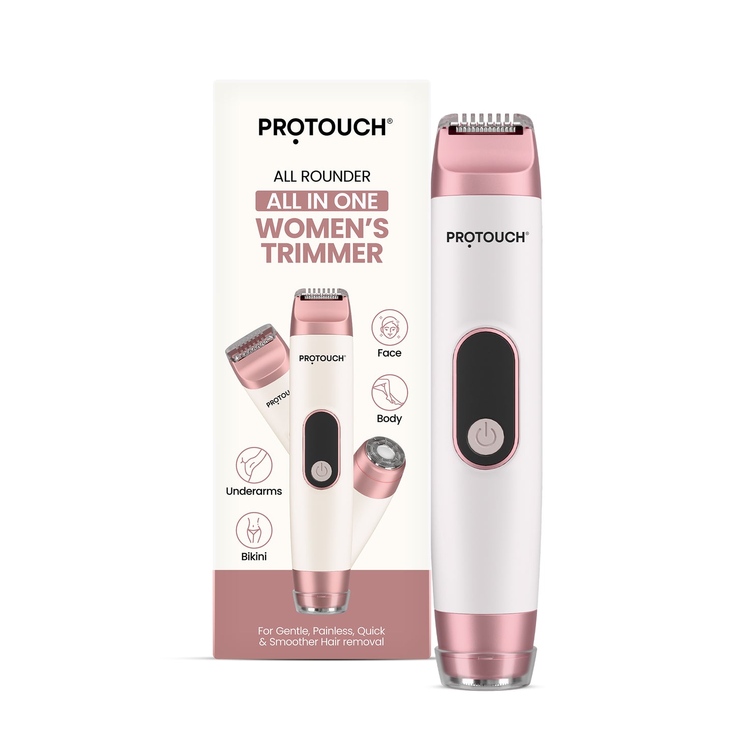 PROTOUCH All Rounder Hair Trimmer  & Epilator | Protouch at Broadway