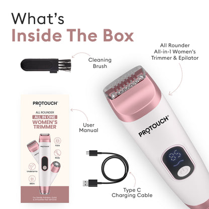 PROTOUCH All Rounder Hair Trimmer  & Epilator | Protouch at Broadway