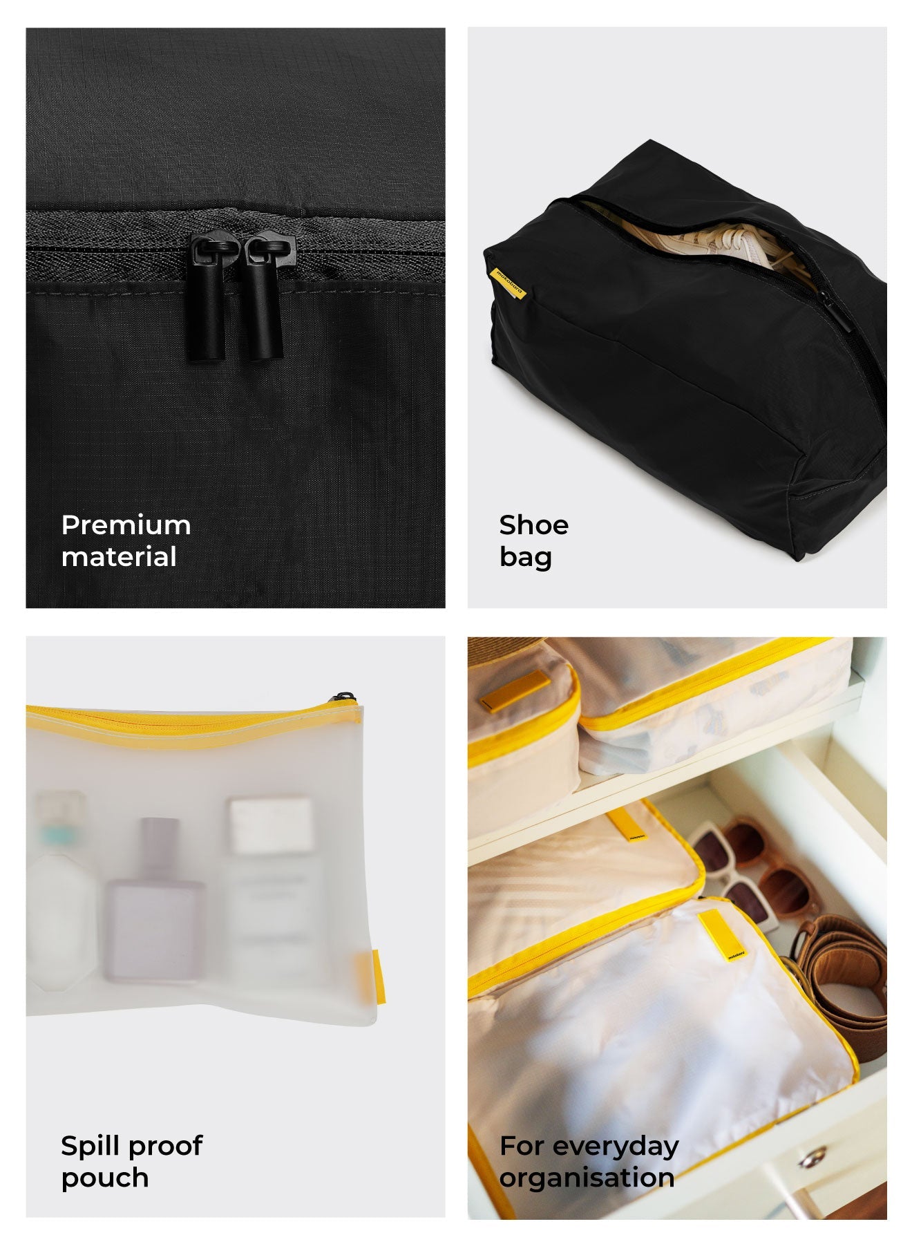 Packing Cubes (Set of 6)