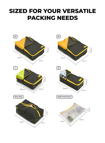 Packing Cubes (Set of 6)